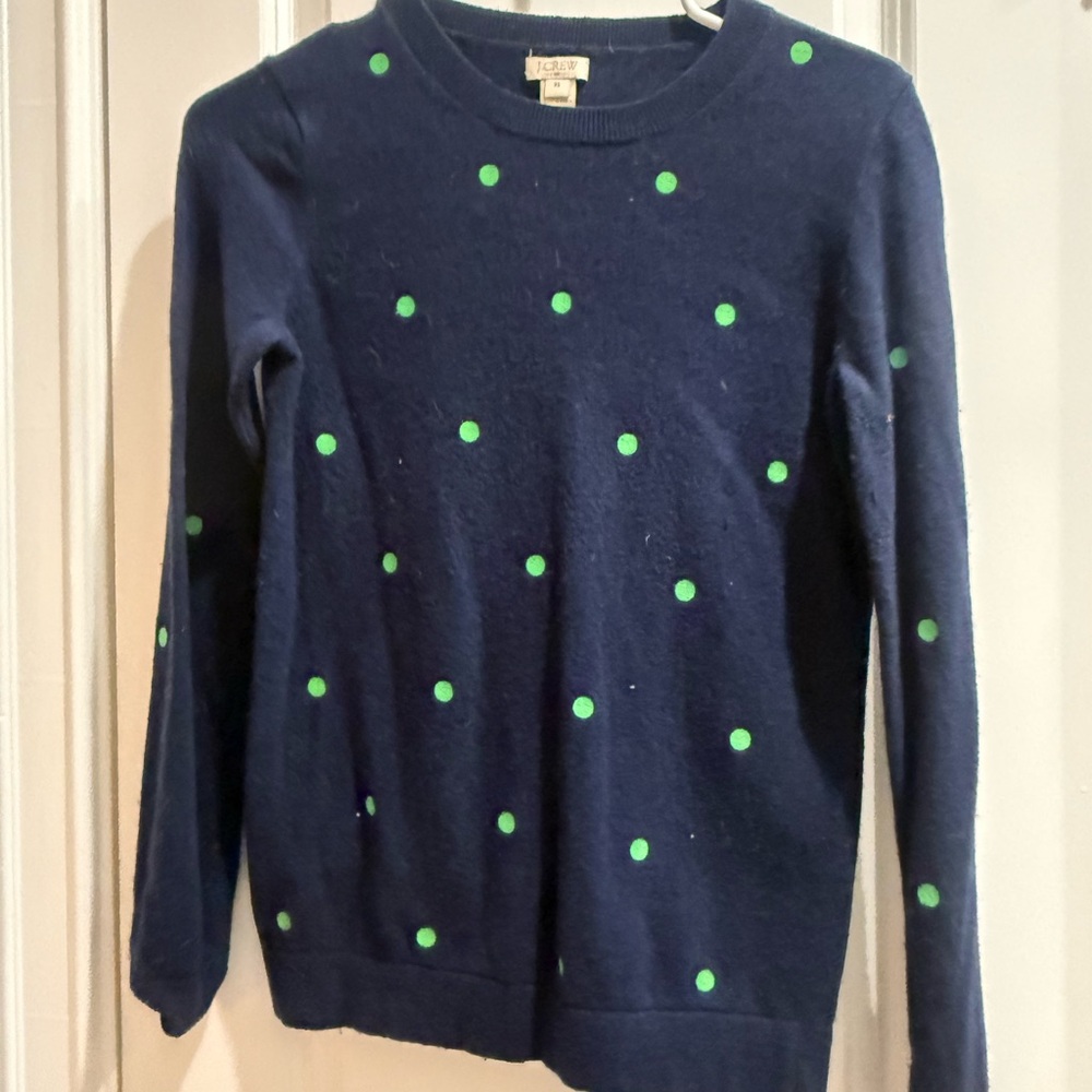 J. Crew Navy Sweater
